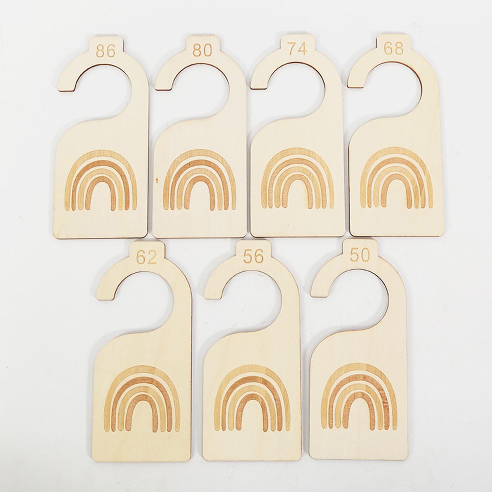 Baby Nursery Closet Organization - Organizers Nursery Decor Wooden Clothes Dividers