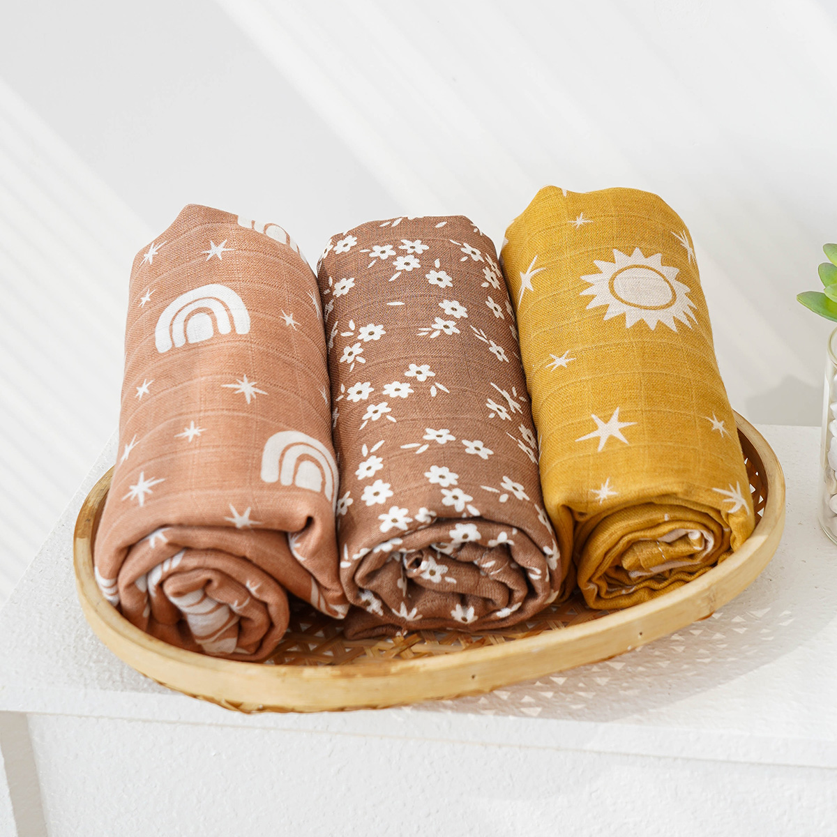 3PCS/Set Bamboo Muslin Swaddle - đánh giá và giá Swaddle Blanket Muslin