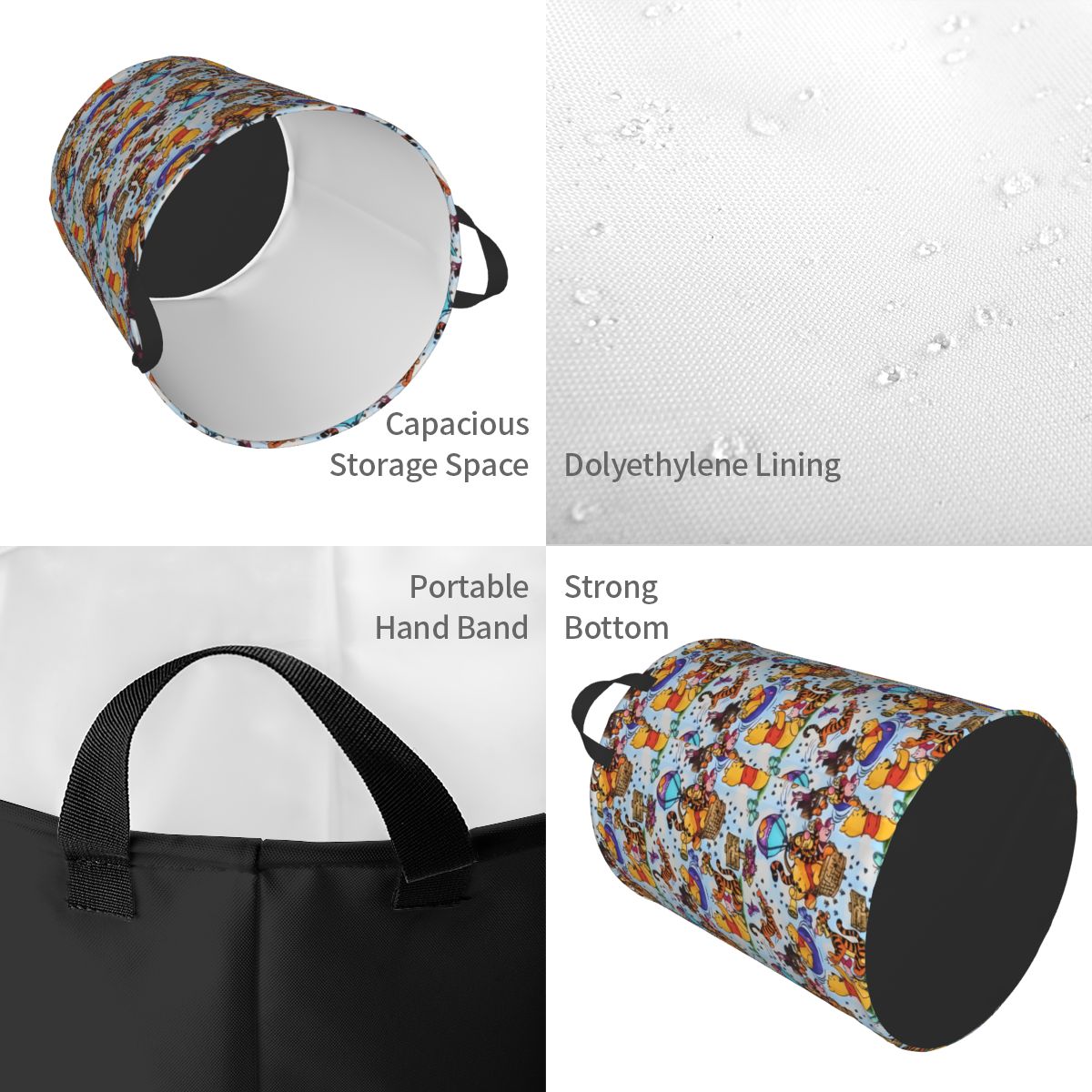 Many Adventures Of Winnie The  - đánh giá và giá Laundry Hamper Nursery
