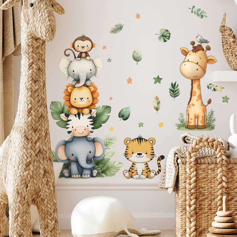 Boho Forest Animals Wall Stick - đánh giá và giá Baby Nursery Labels