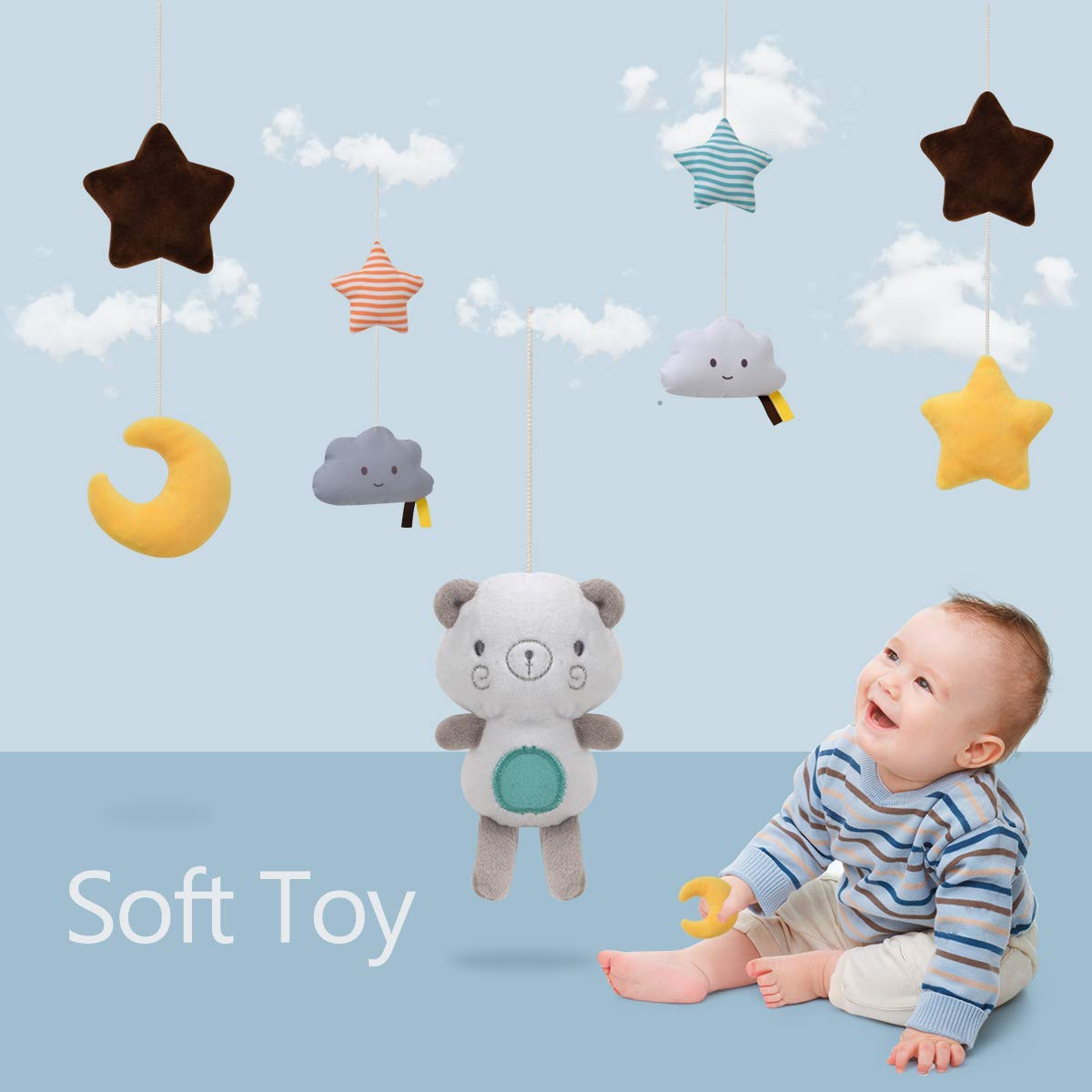 Baby Crib Mobiles Rattles Musi - đánh giá và giá Crib Mobile Musical