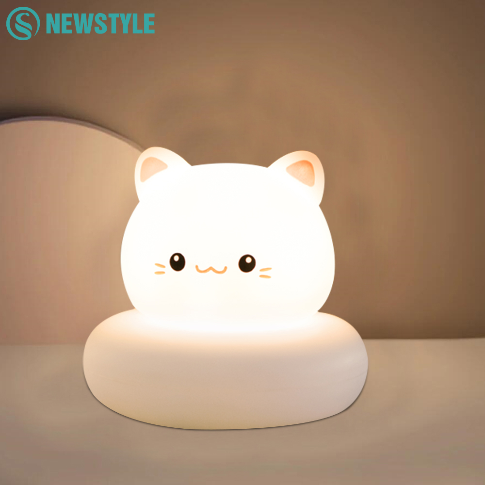 LED Nursery Cat Night Light 3  - đánh giá và giá Baby Nursery Night Light
