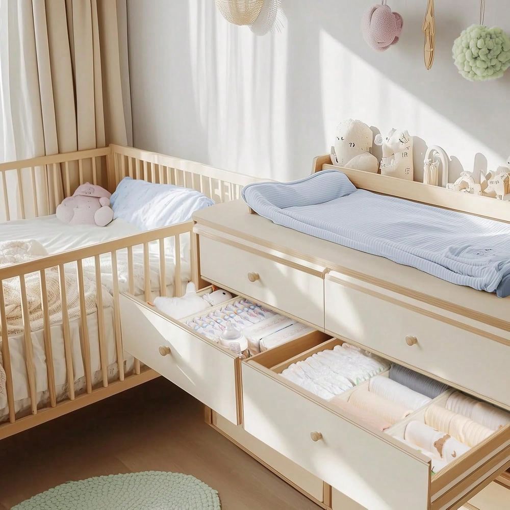 14PCS Drawer Organizer Clothes - đánh giá và giá Baby Nursery Closet Organization