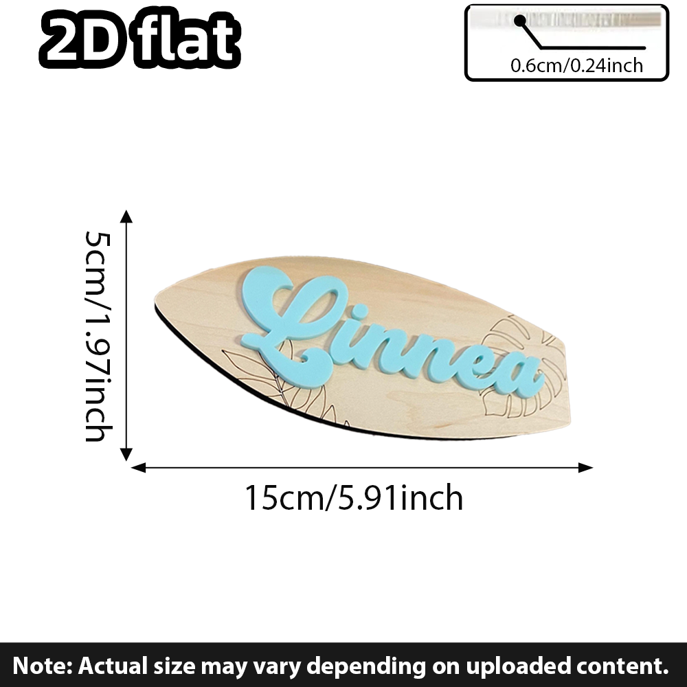 Surfboard Baby Name Signboard  - đánh giá và giá Baby Nursery Baby