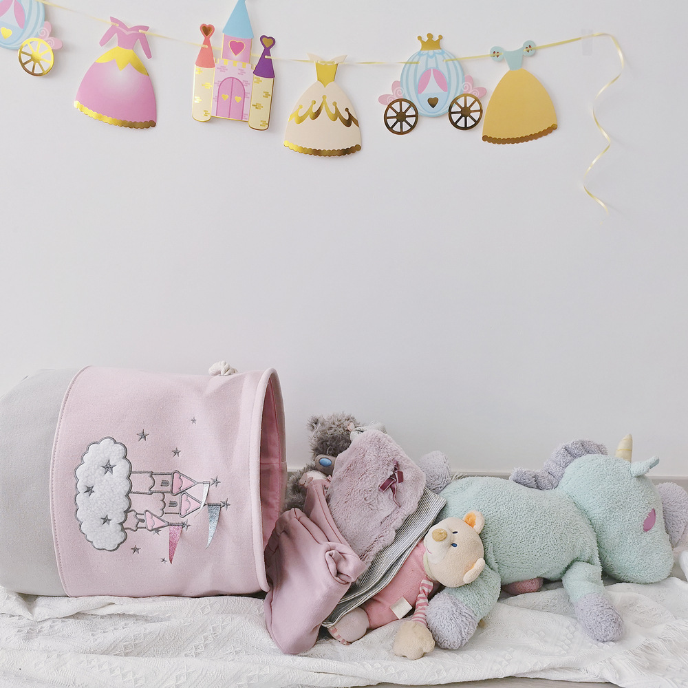 Large Pink Laundry Basket Kids - đánh giá và giá Laundry Hamper Nursery
