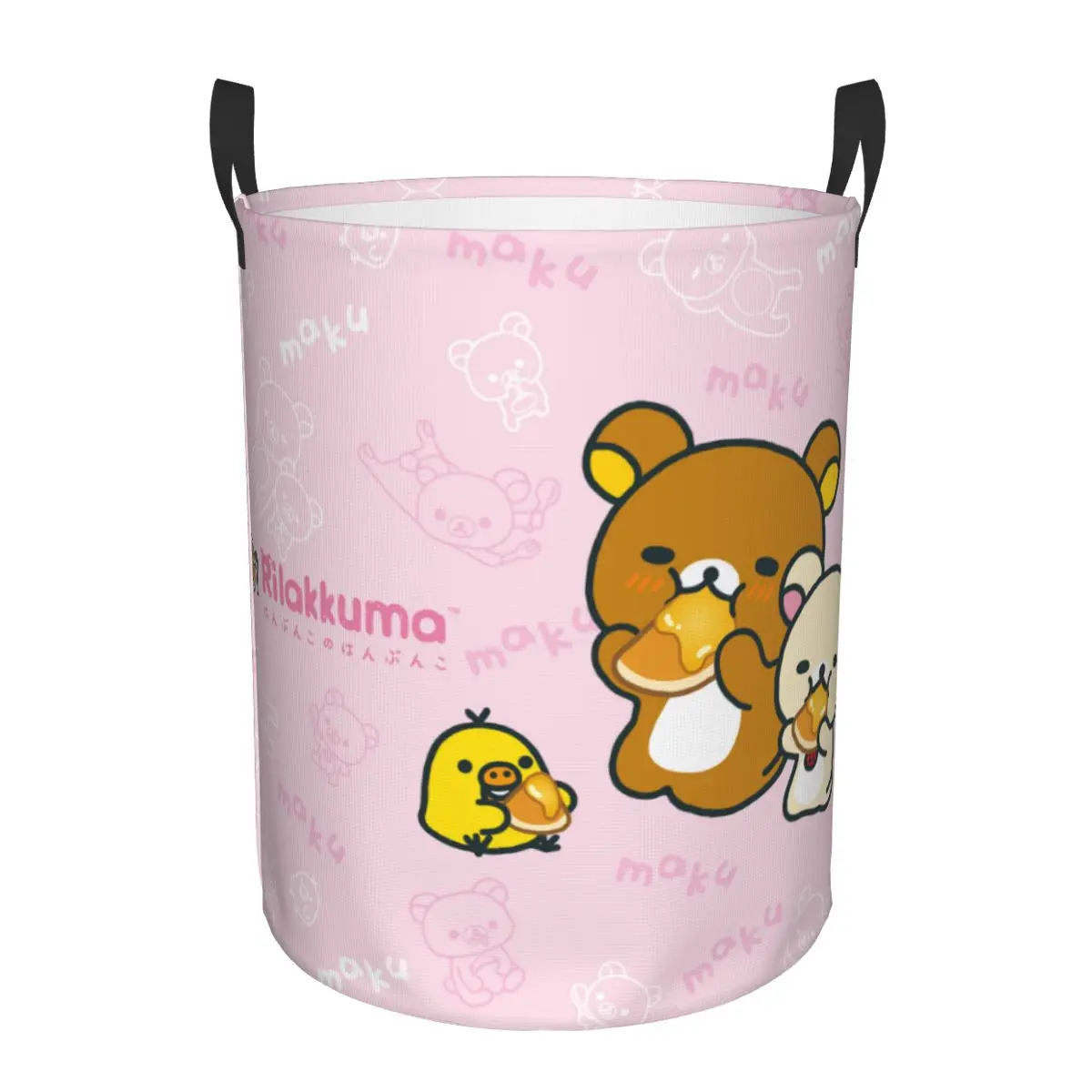 Kawaii Cartoon Rilakkuma Bear  - đánh giá và giá Laundry Hamper Nursery