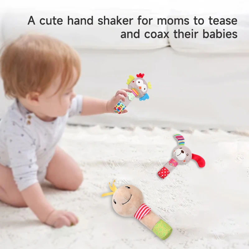 Baby Rattle Toys Animal Hand B - đánh giá và giá Crib Mobile Musical