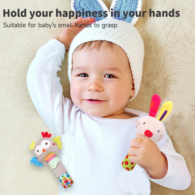 Baby Rattle Toys Animal Hand B - đánh giá và giá Crib Mobile Musical