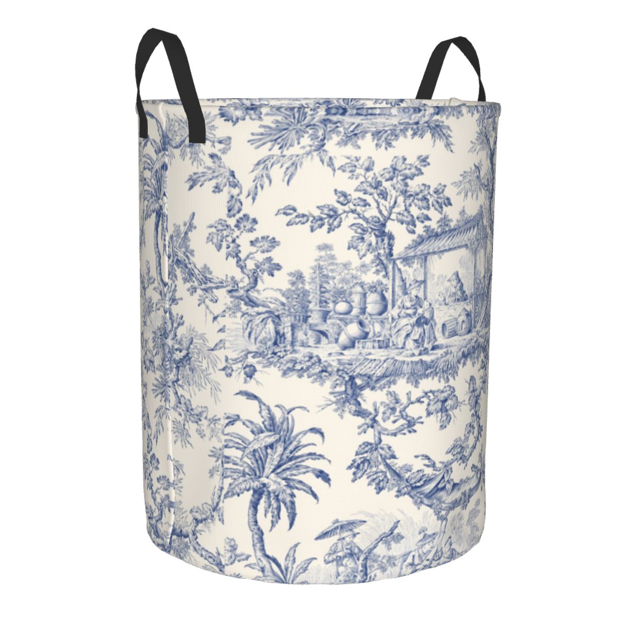 Custom Toile De Jouy Patterns  - đánh giá và giá Laundry Hamper Nursery