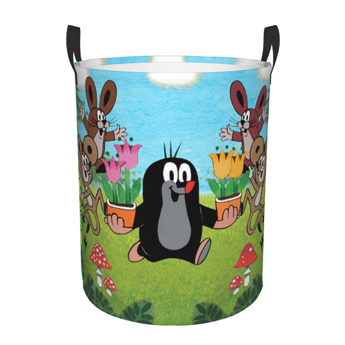 Happy Mole Laundry Basket Coll - đánh giá và giá Laundry Hamper Nursery