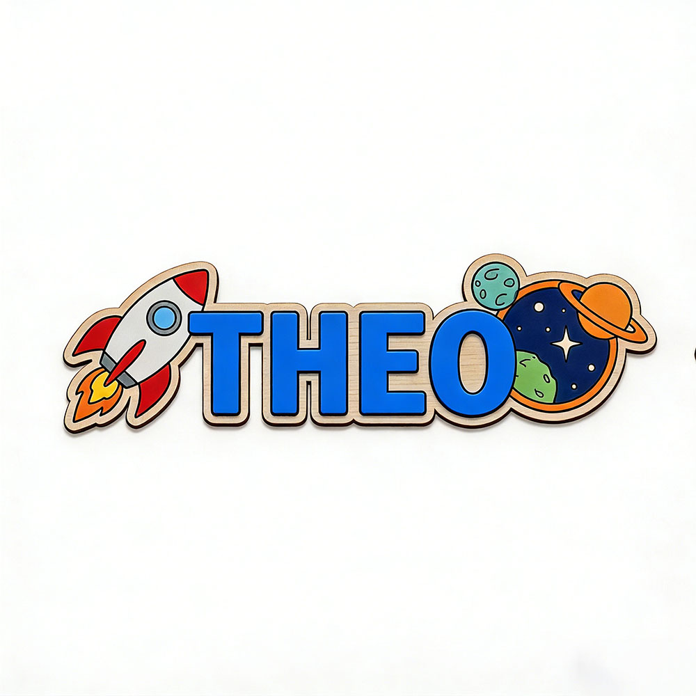 Personalized Space Rocket Name - đánh giá và giá Baby Nursery Baby