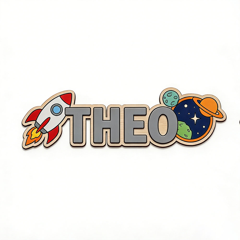 Personalized Space Rocket Name - đánh giá và giá Baby Nursery Baby