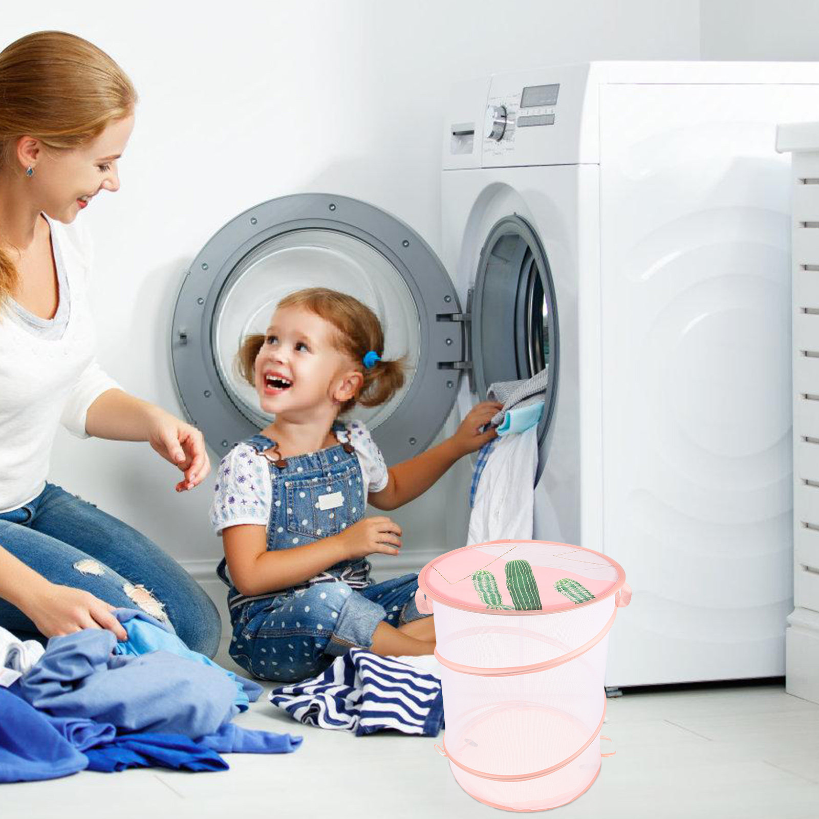 Polyester Mesh Laundry Hamper  - đánh giá và giá Laundry Hamper Nursery