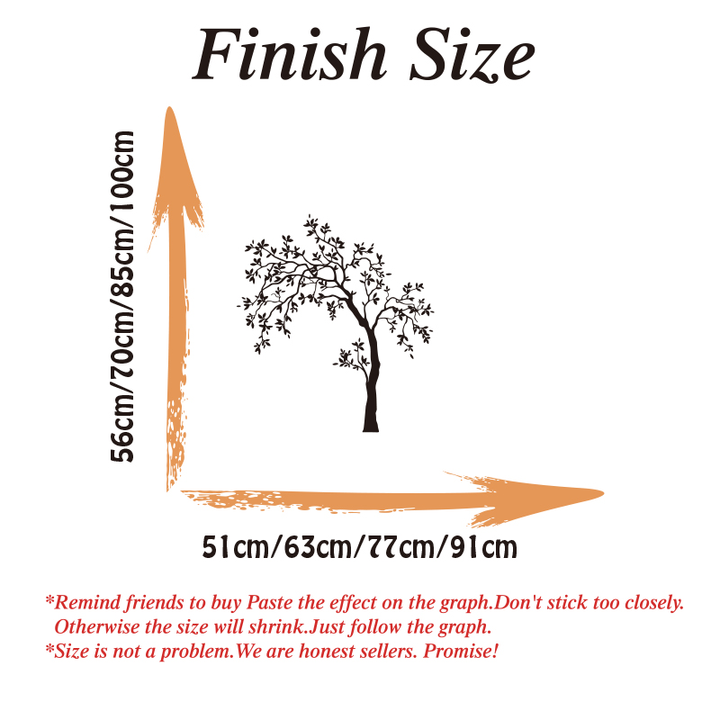 Large Tree Wall Sticker Baby N - đánh giá và giá Baby Nursery Plants