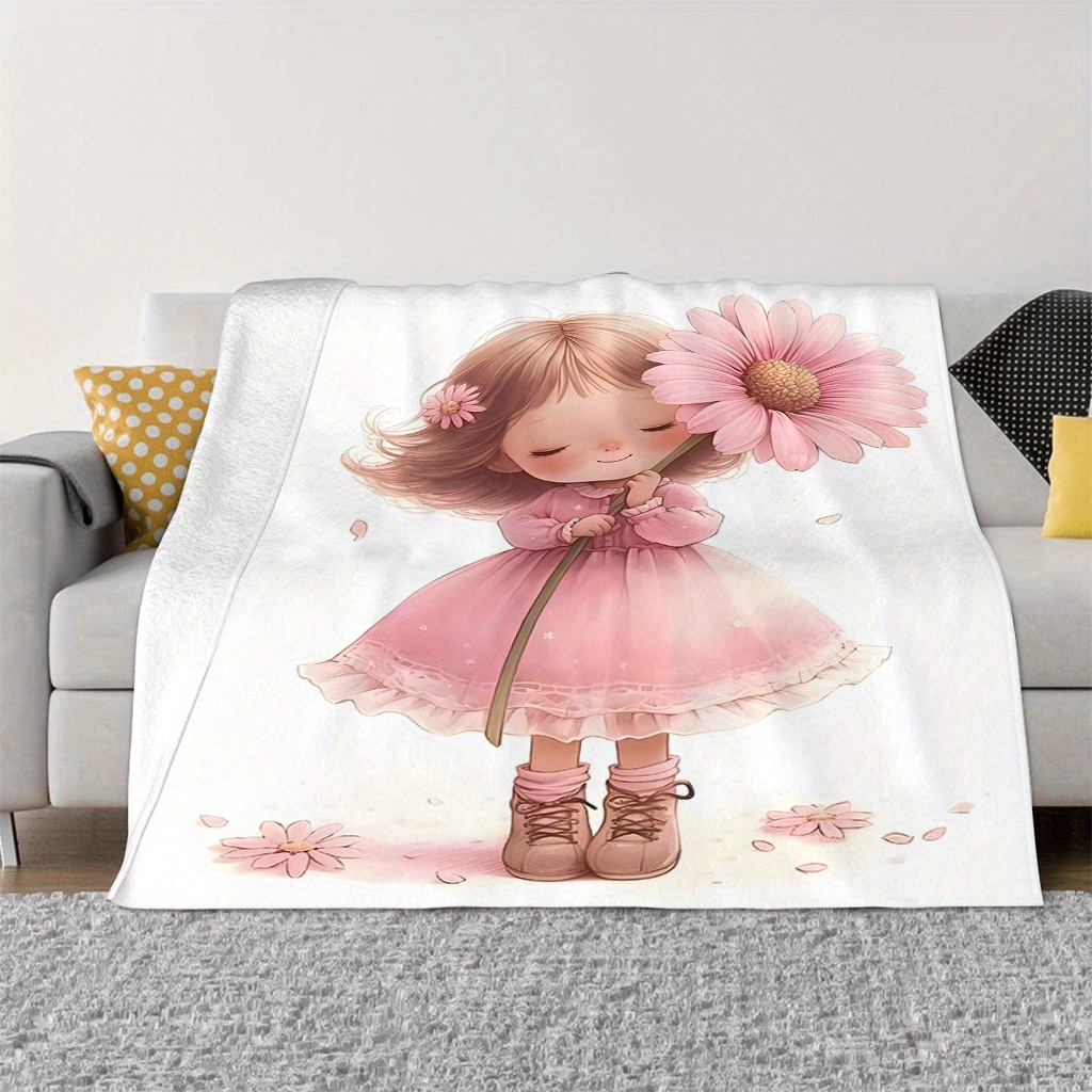Sweet Floral Cartoon Girl Blan - đánh giá và giá Baby Nursery Girl Ideas