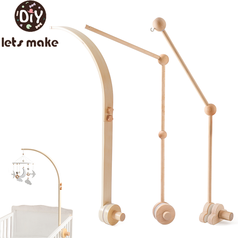 Baby Wooden Bed Bell Bracket M - đánh giá và giá Crib Mobile Musical