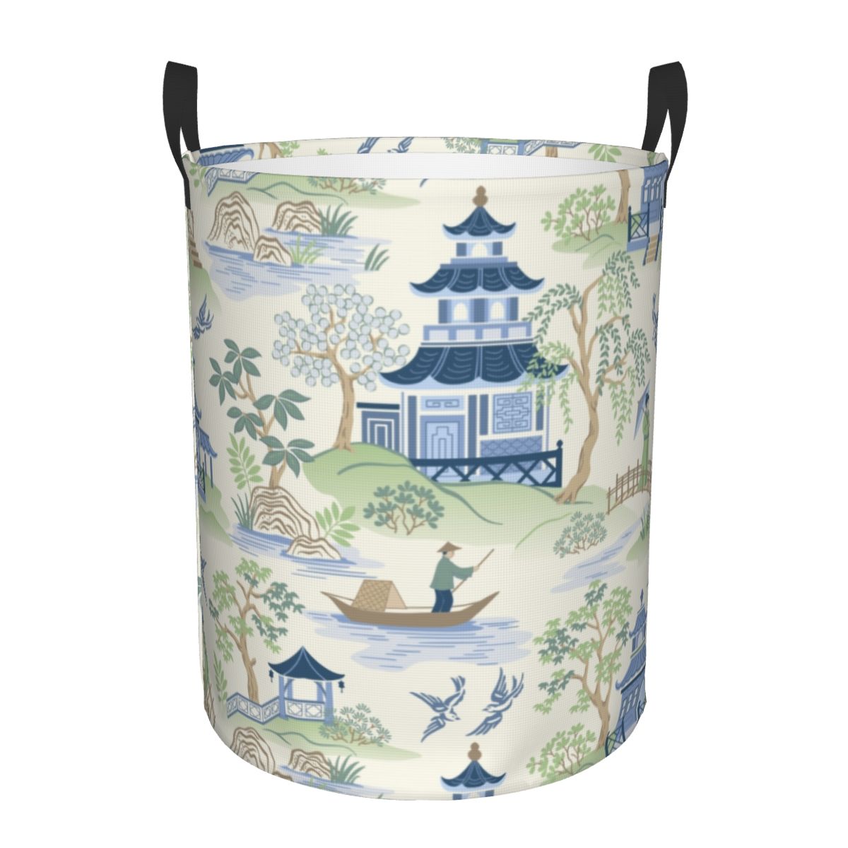 Custom Vintage Chinoiserie Wil - đánh giá và giá Laundry Hamper Nursery