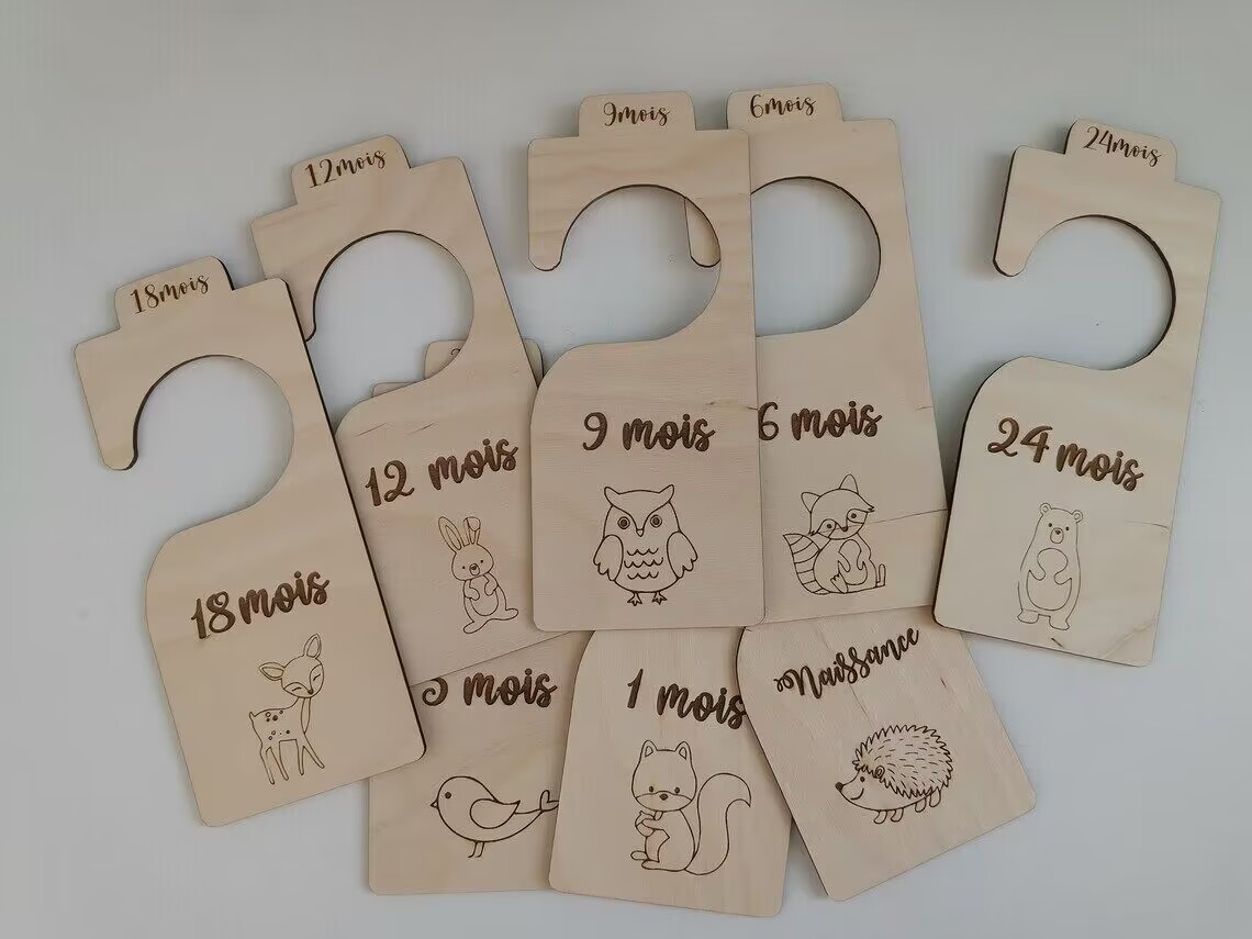Forest animal Baby closet hang - đánh giá và giá Baby Nursery Closet Organization