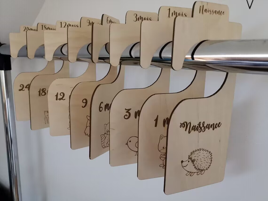 Forest animal Baby closet hang - đánh giá và giá Baby Nursery Closet Organization