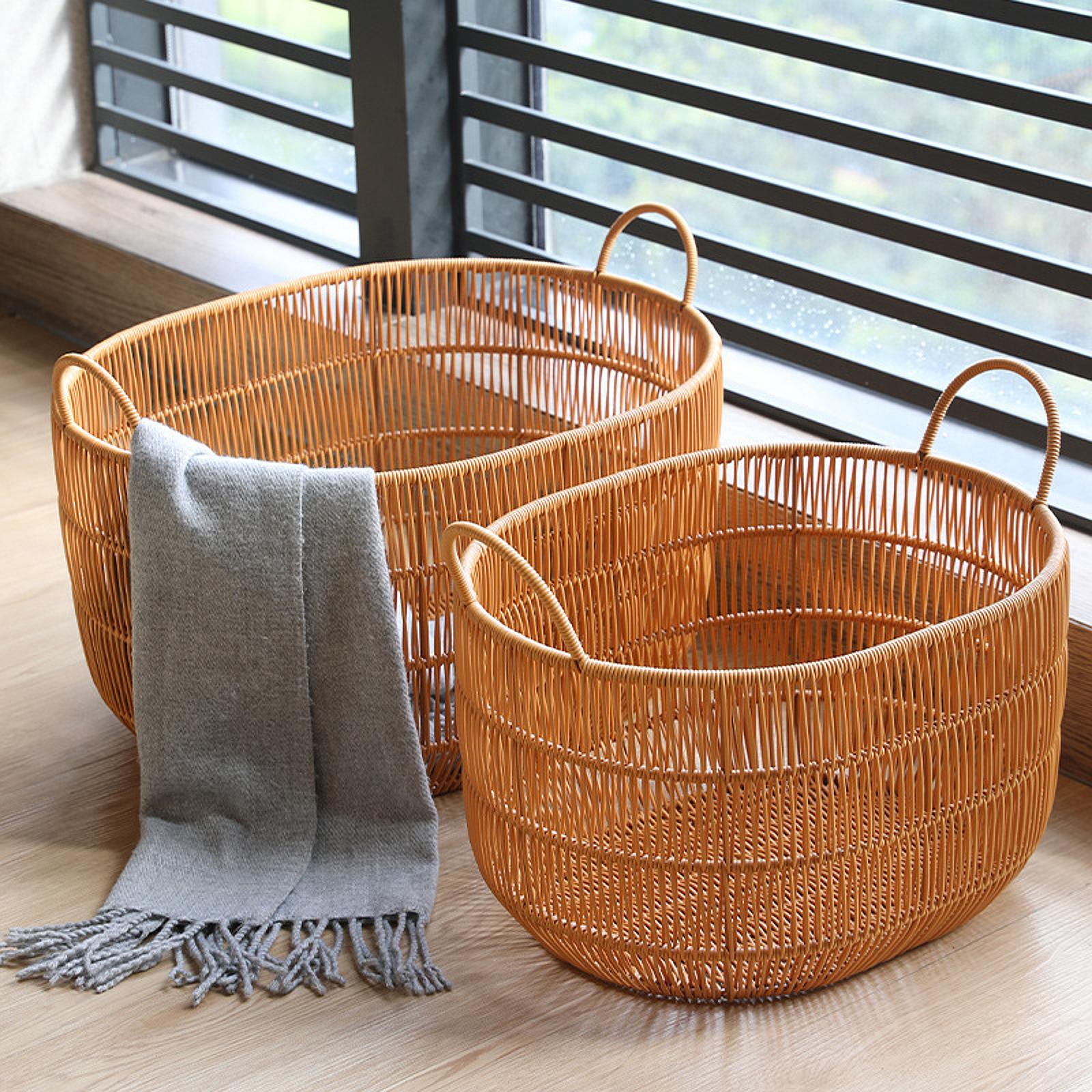 Woven Basket Clothes Hamper Mu - đánh giá và giá Laundry Hamper Nursery