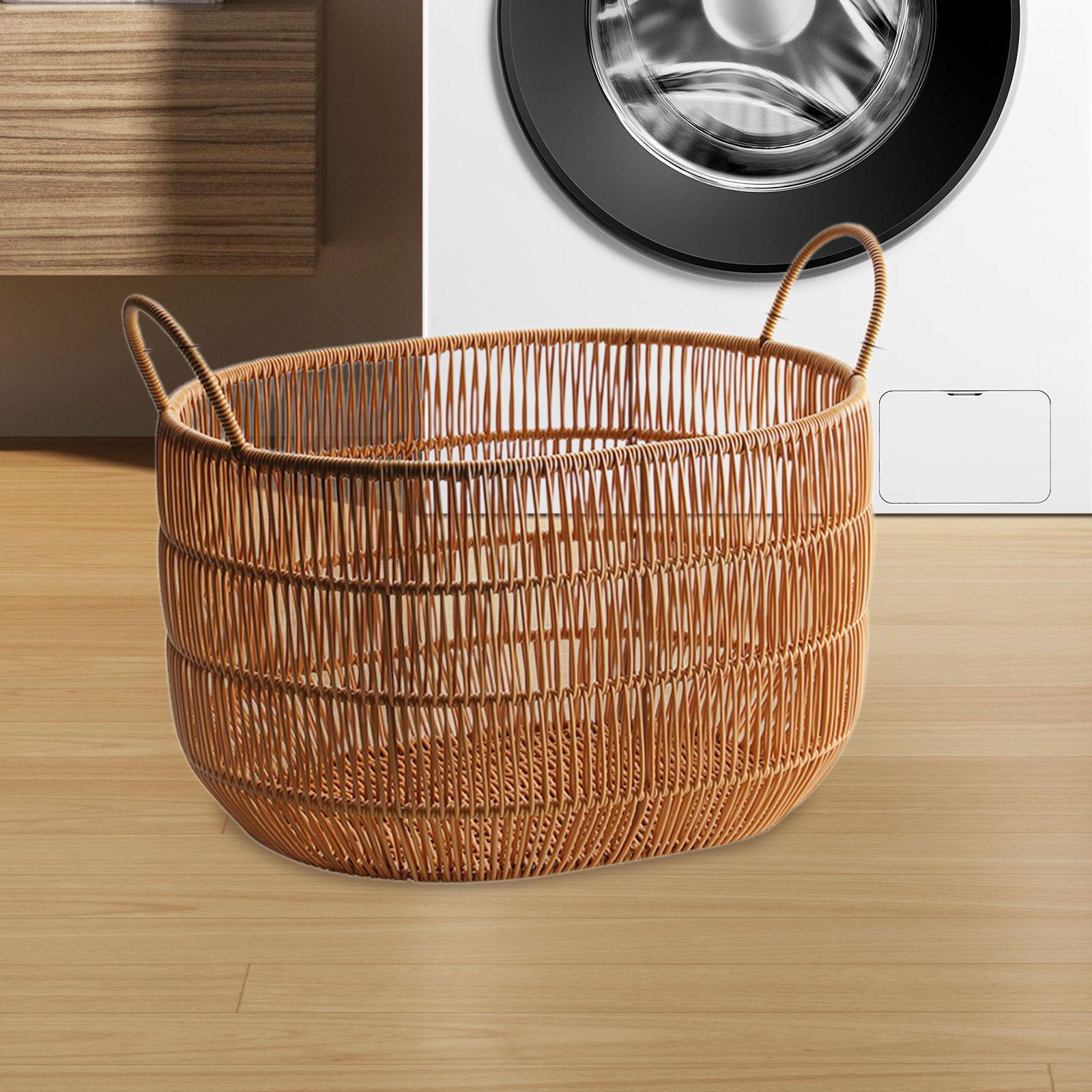 Woven Basket Clothes Hamper Mu - đánh giá và giá Laundry Hamper Nursery