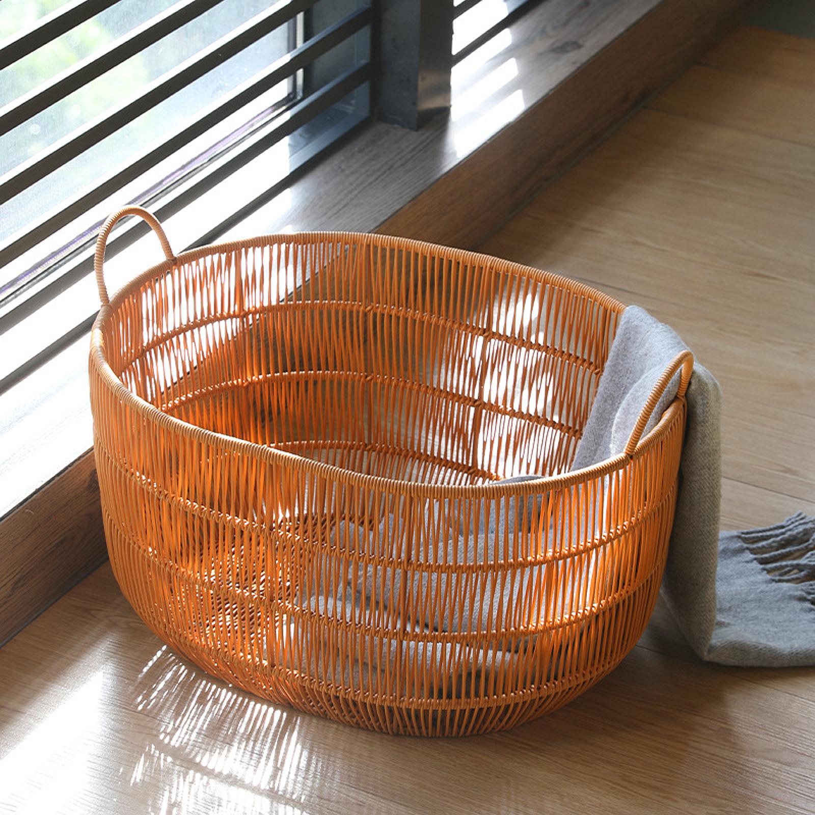 Woven Basket Clothes Hamper Mu - đánh giá và giá Laundry Hamper Nursery