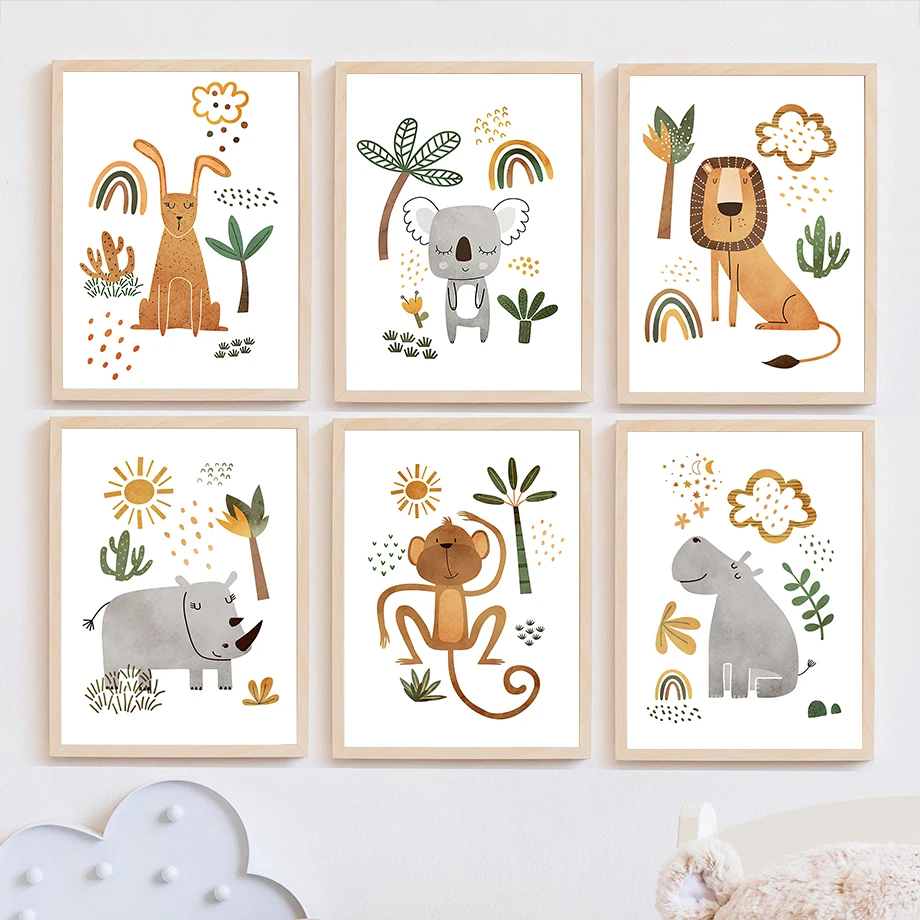 Giraffe Elephant Tiger Zebra T - đánh giá và giá Baby Nursery Plants