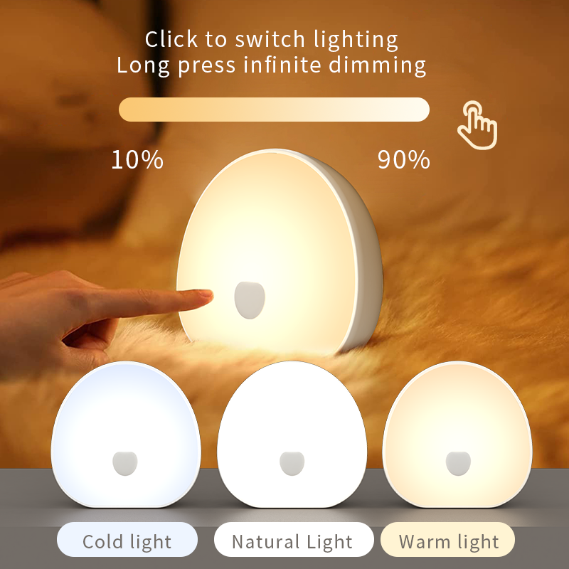 QACA Warm White Soft LED Night - đánh giá và giá Baby Nursery Night Light