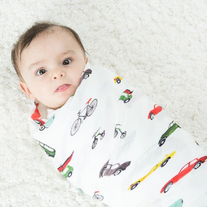 Car Ultra Soft 47x47 Inch Baby - đánh giá và giá Swaddle Blanket Muslin