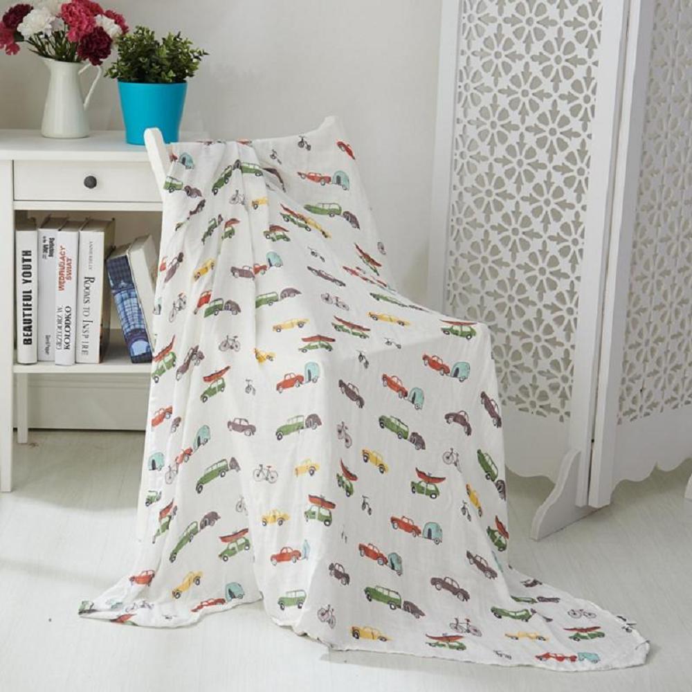Car Ultra Soft 47x47 Inch Baby - đánh giá và giá Swaddle Blanket Muslin