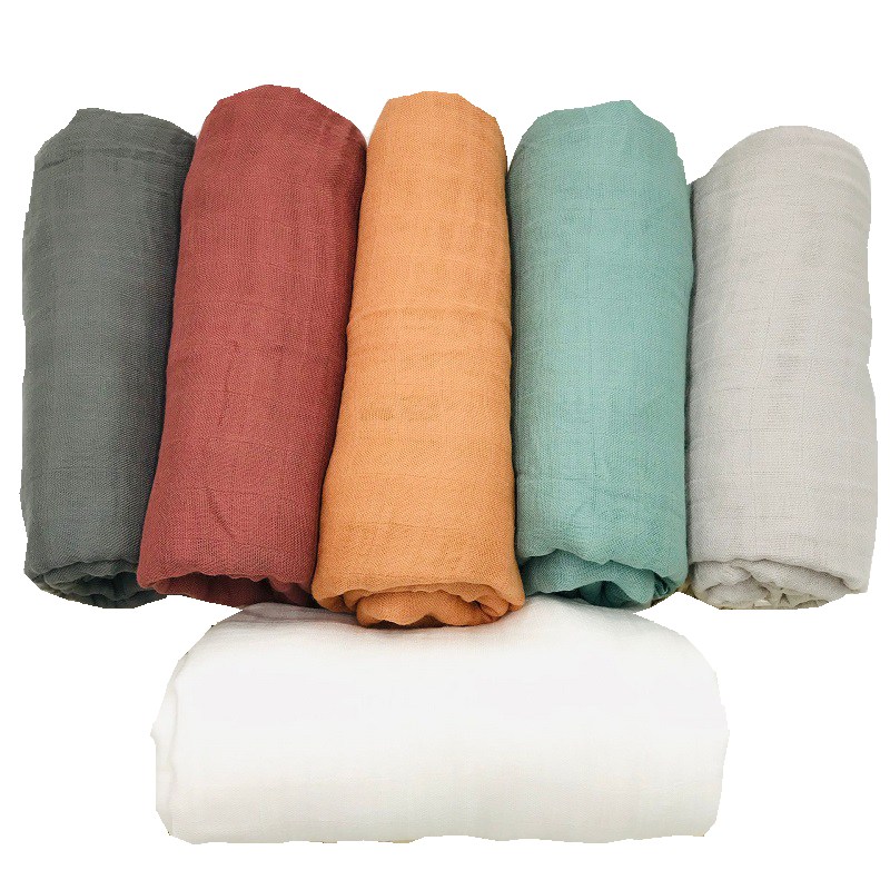 Pure Black Color Baby Wrap Ult - đánh giá và giá Swaddle Blanket Muslin