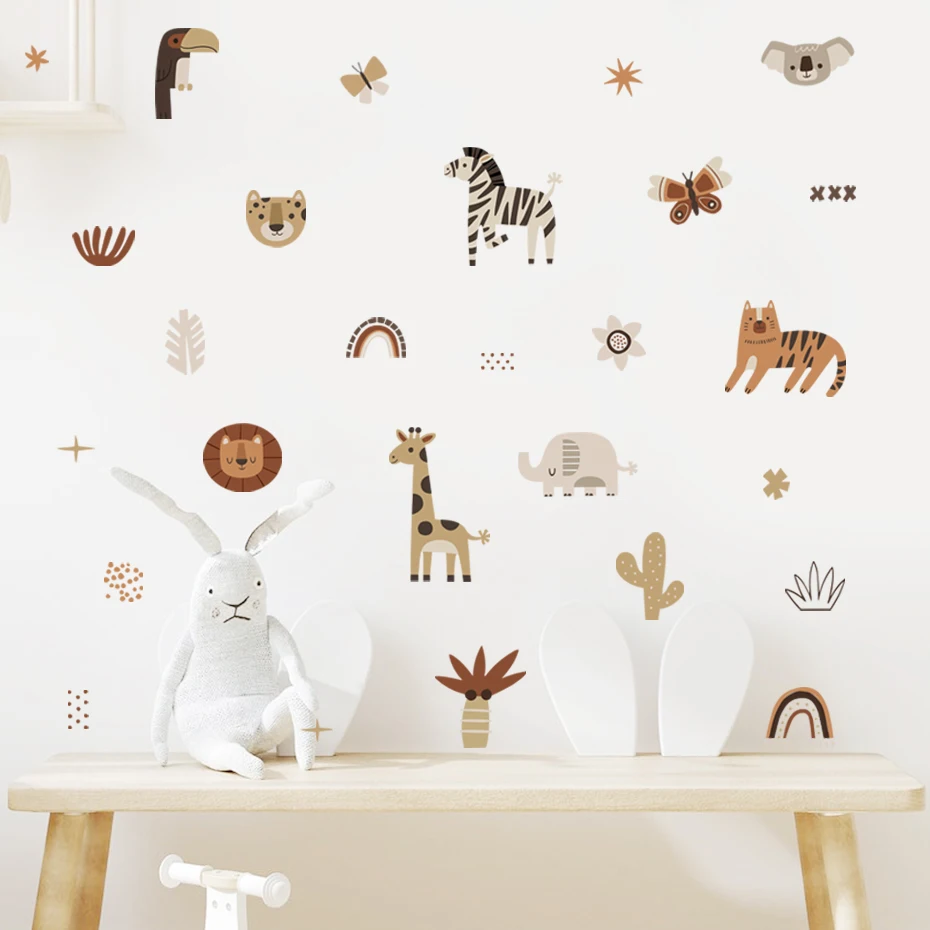 Đời Boho Hoạt Hình Cầu Vồng Đư - đánh giá và giá Baby Nursery Labels