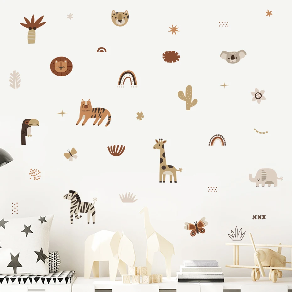 Đời Boho Hoạt Hình Cầu Vồng Đư - đánh giá và giá Baby Nursery Labels
