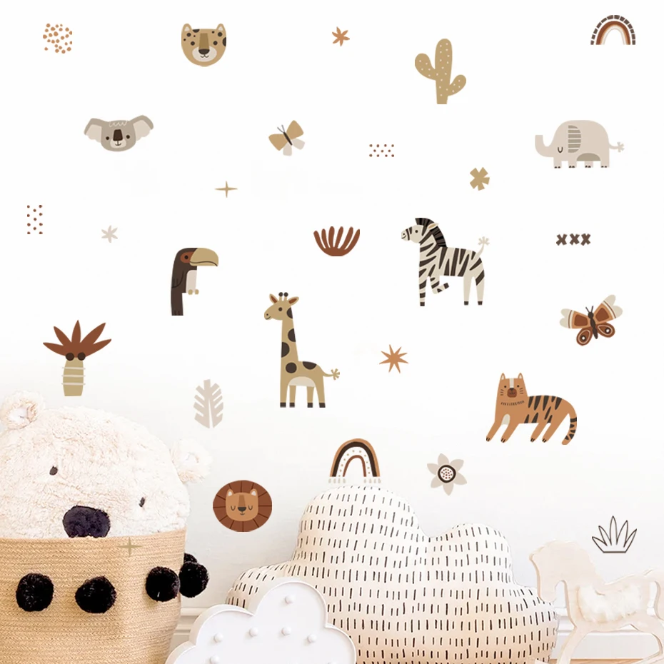Đời Boho Hoạt Hình Cầu Vồng Đư - đánh giá và giá Baby Nursery Labels