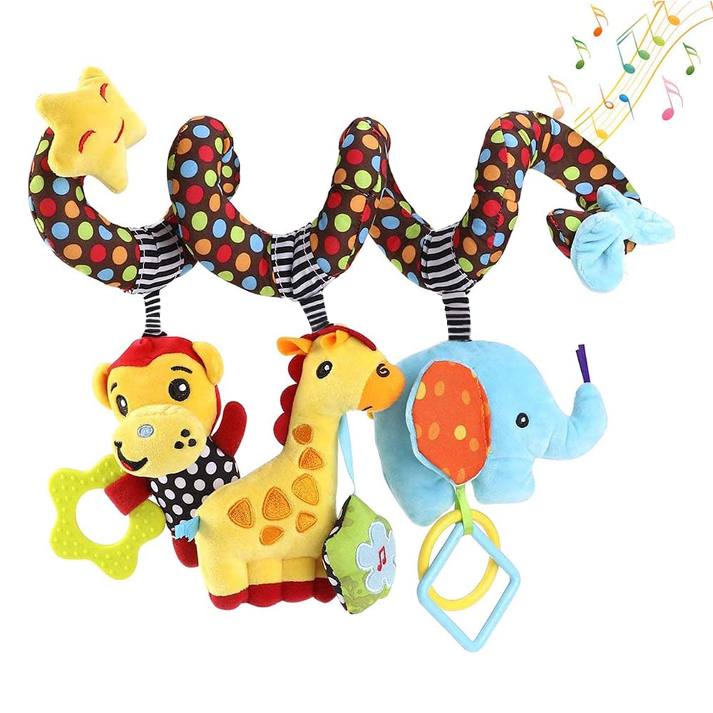 Baby Car Seat Stroller Spiral  - đánh giá và giá Crib Mobile Musical