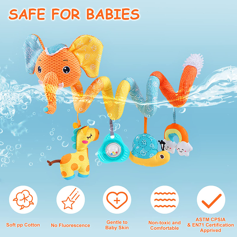 Car Seat Toys Infant Color Ele - đánh giá và giá Crib Mobile Musical