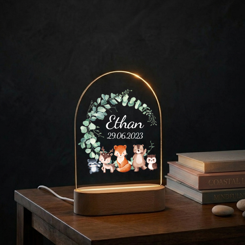 Personalized Baby Night Light  - đánh giá và giá Baby Nursery Night Light