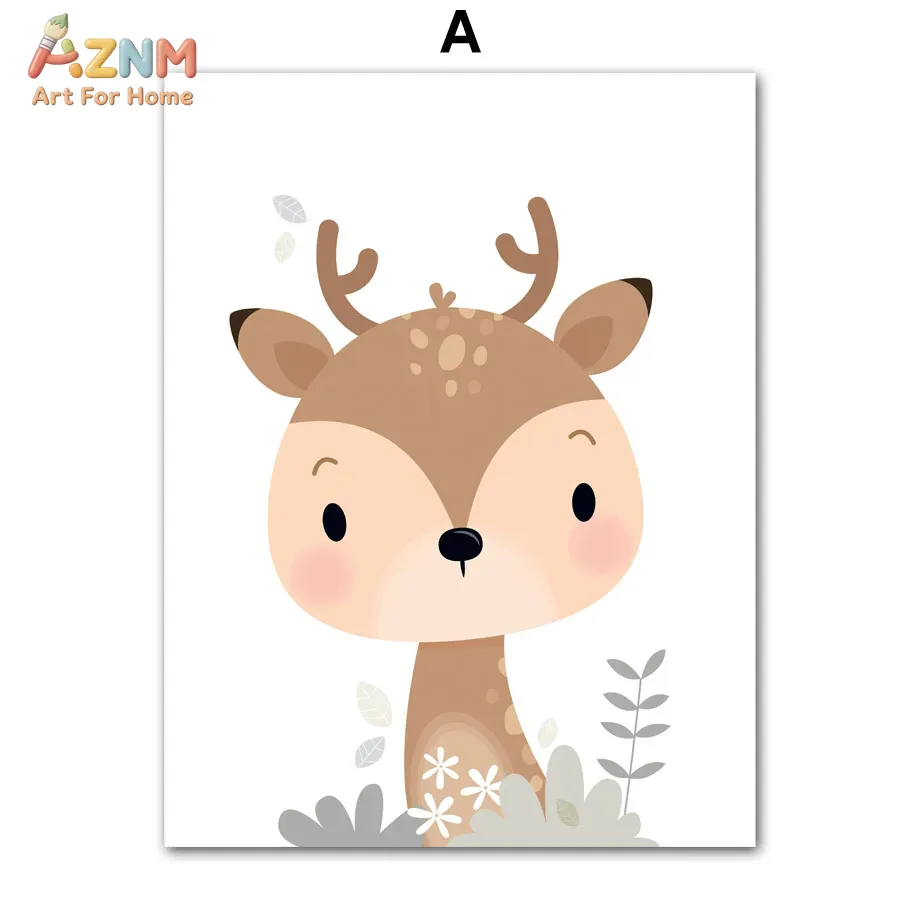 AZNM Cute Woodland Forest Anim - đánh giá và giá Baby Nursery Plants